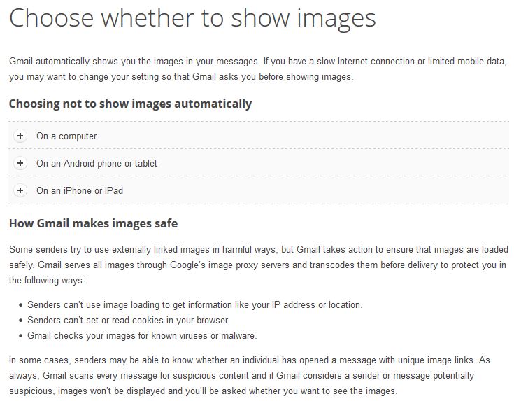 gmail Signature with an image is randomly displayed