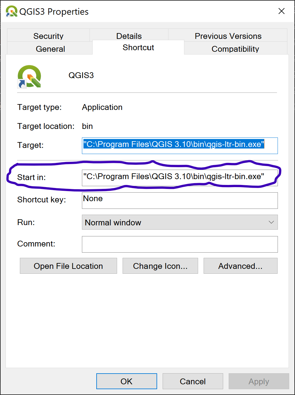 shapefile Changing default folder for saving layers in QGIS