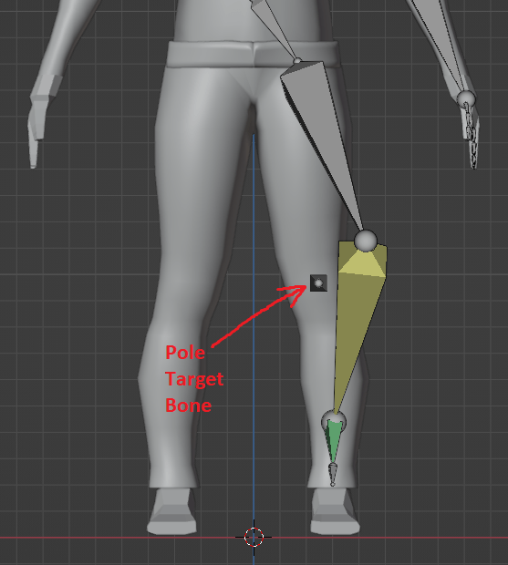 rigging Inverse Kinematics Bones doesn't bend towards the pole target Blender Stack Exchange