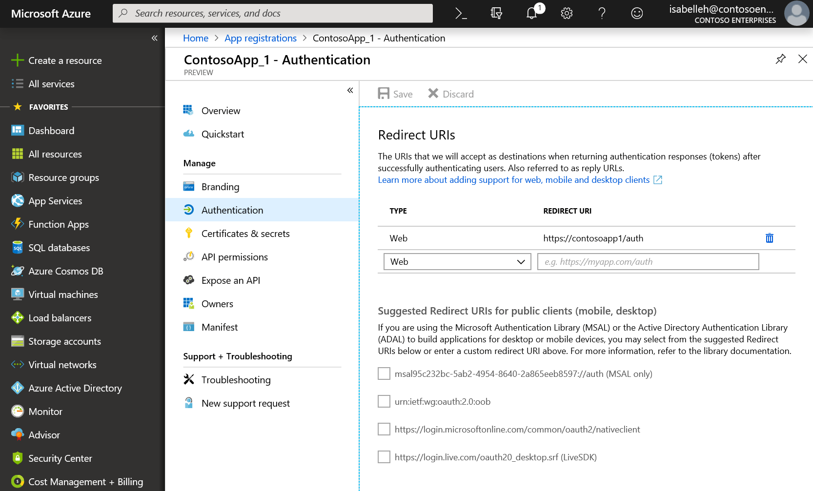 android Issue in React Native Azure AD Authentication