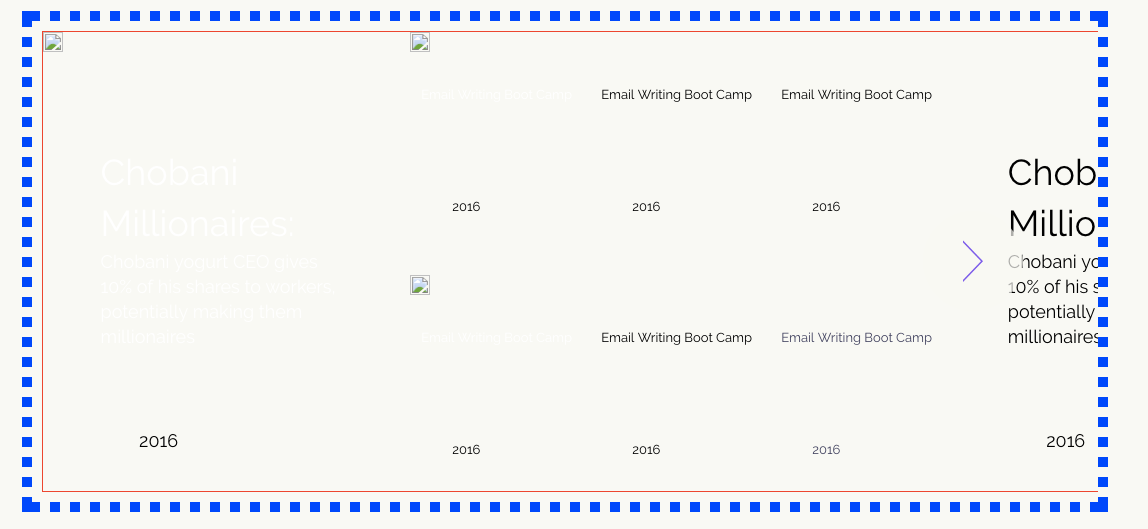 javascript How to move elements that are within the overflowing div