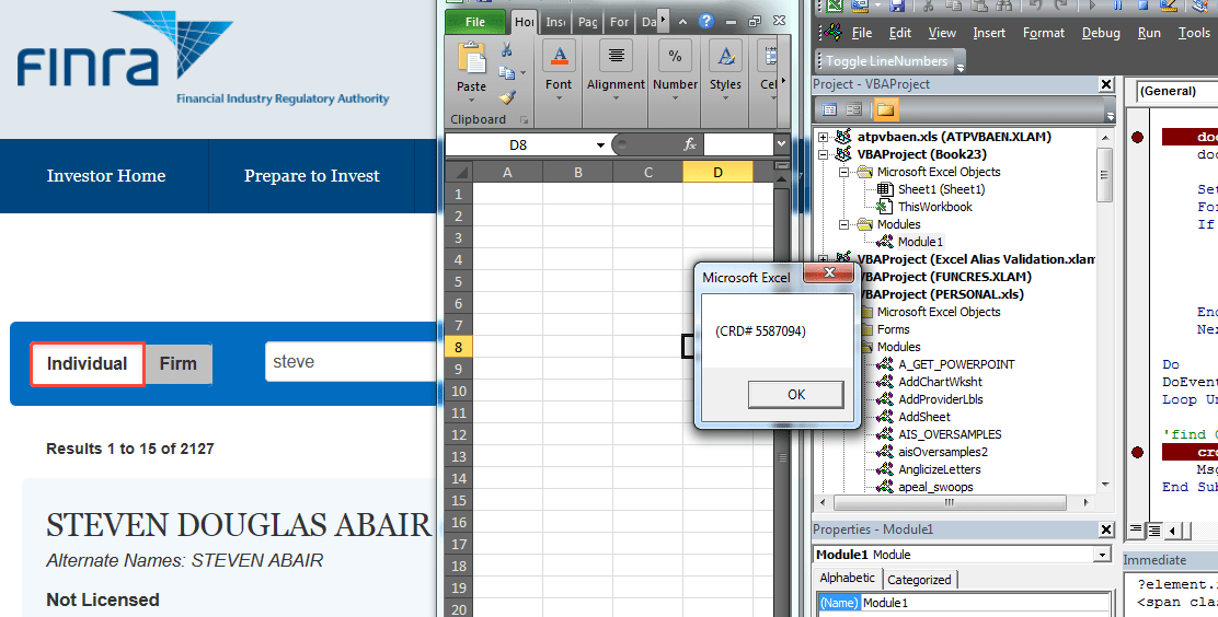 vba Runtime error '91' (Object variable or With block variable not