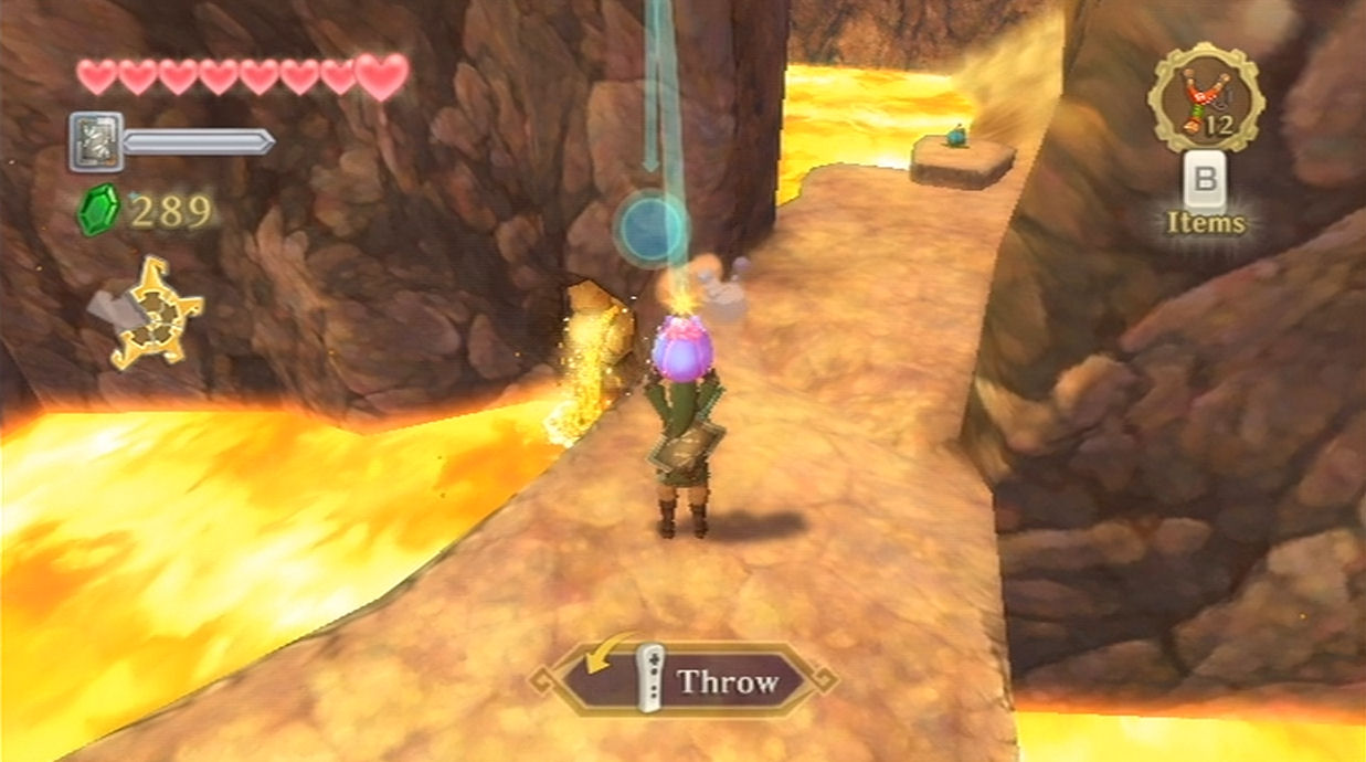 zelda skyward sword Where do I find the 5 Pieces of Key, required to enter the Earth Temple
