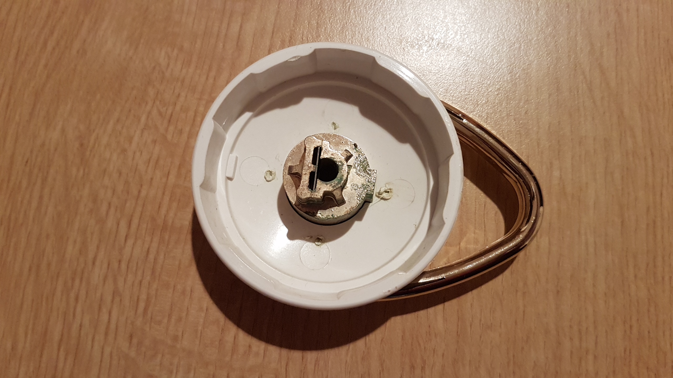 Shower Knob/handle to turn shower diverter valve Love & Improve Life