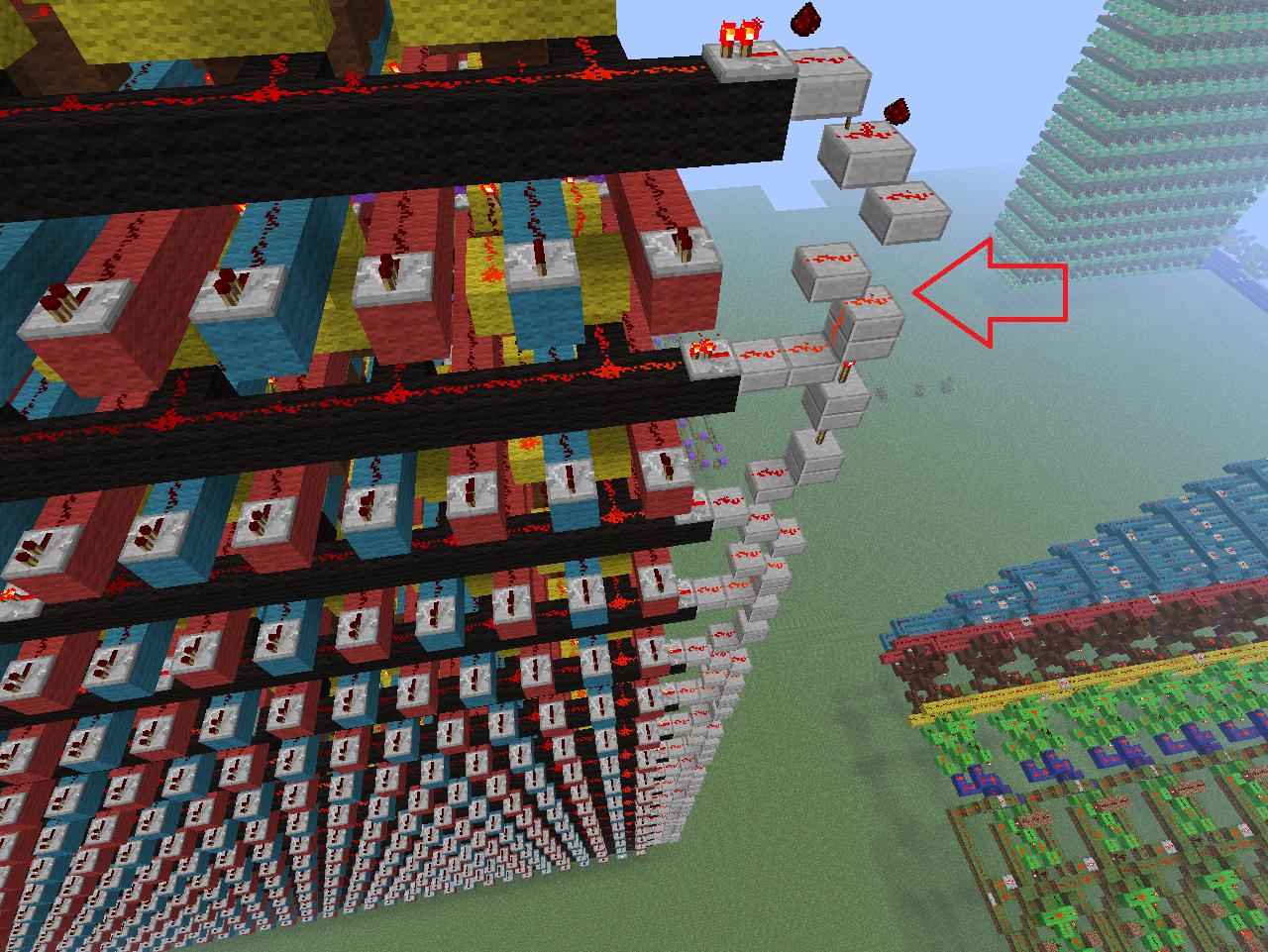 minecraft java edition Best way for connecting this redstone vertically? Arqade