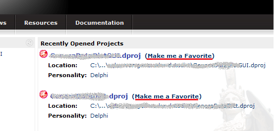 delphi Page Add to Favorites Stack Overflow