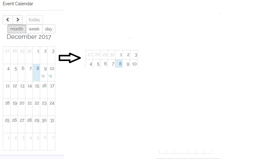 css how to change row height in FullCalendar? Stack Overflow
