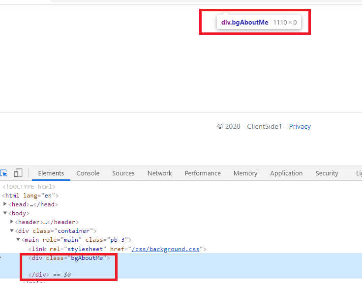 css Razor page background image not displaying Stack