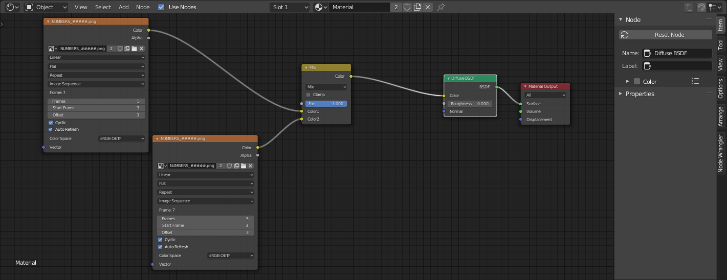 Image sequence customizing Blender Stack Exchange