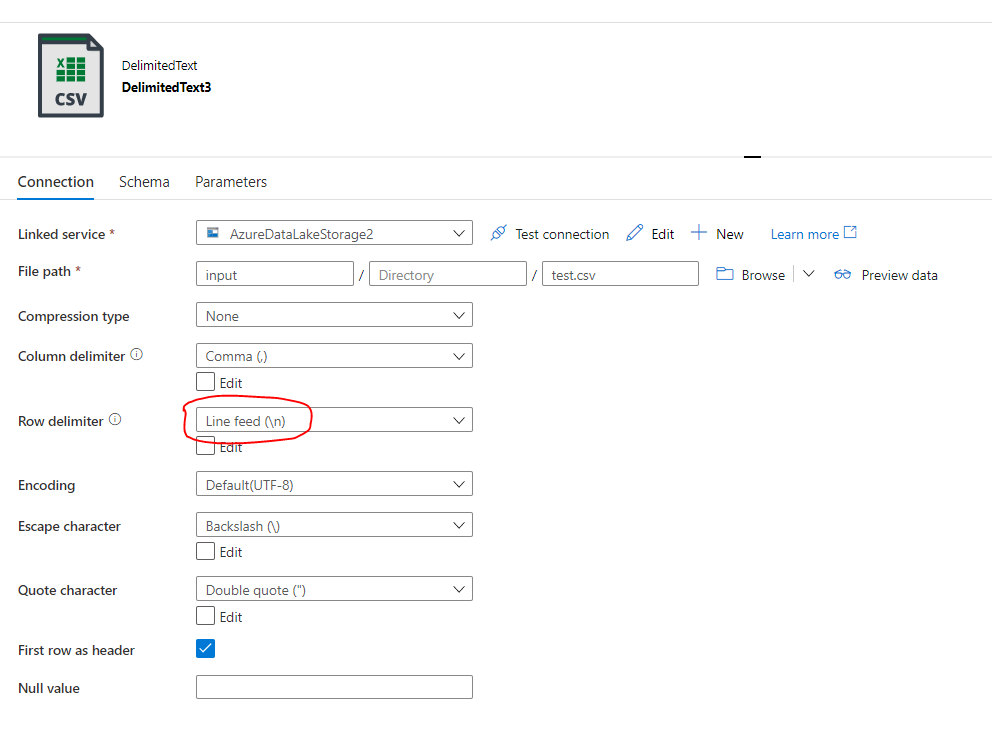 Custom Row Delimiter in Azure Data Factory (ADF) Stack Overflow