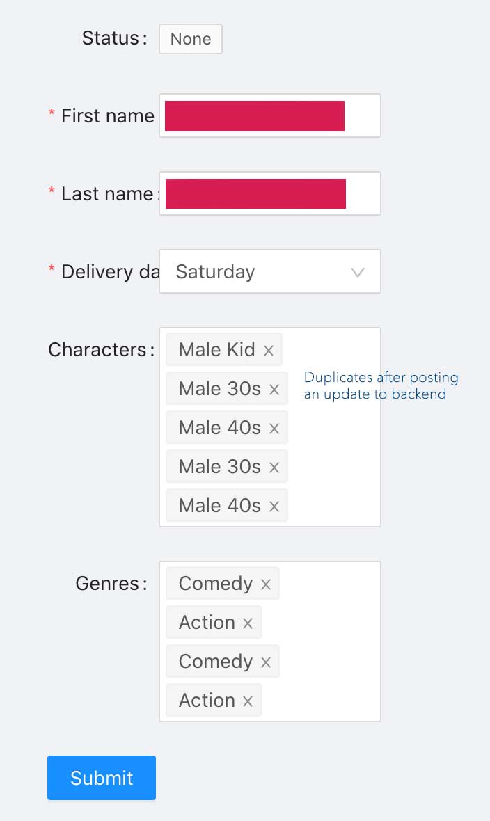 amazon web services How to avoid creating duplicate items in an array