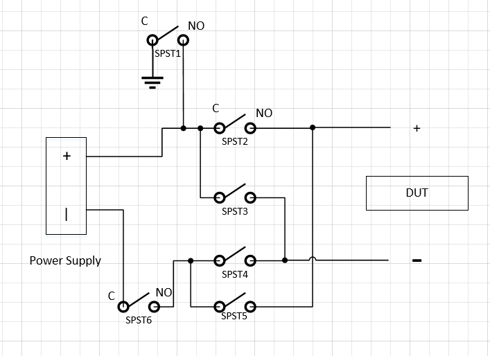 How to use SPST switches to change voltage polarity? Electrical