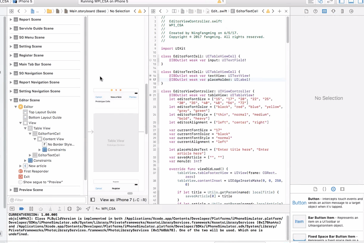 [Answer]Search for custom table view cell does not work and returns