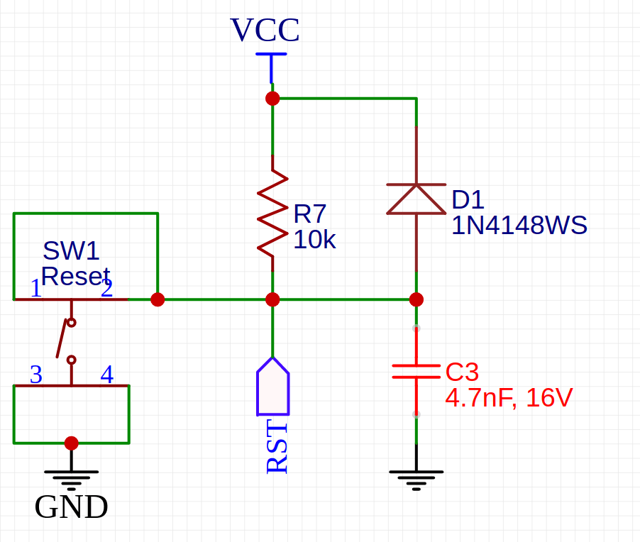 arduino AVR reset pin capacitor causes chip to enter bootloader on