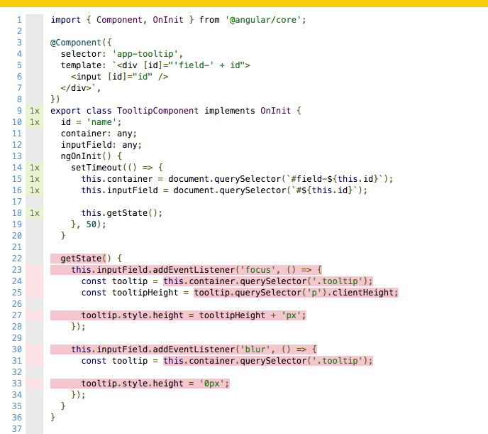 javascript How to cover a setTimeout function with a document spy in