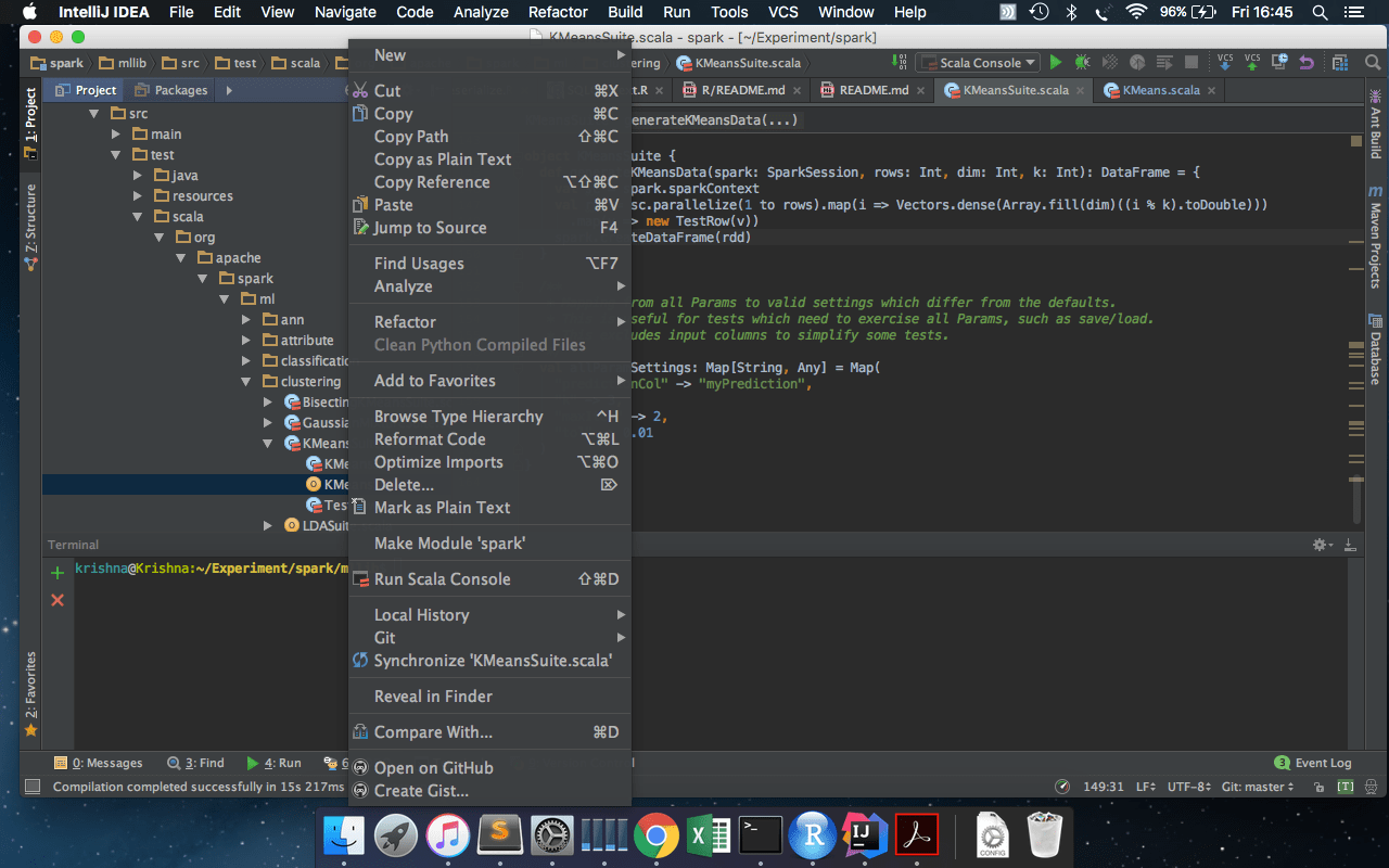Running scala tests in IntelliJ Stack Overflow
