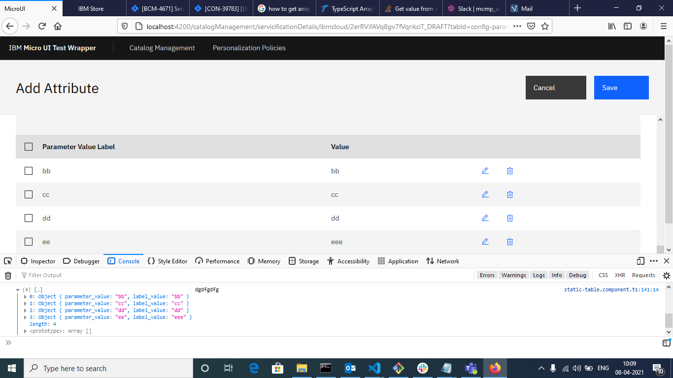 How to delete multiple selected rows from array in angular Angular