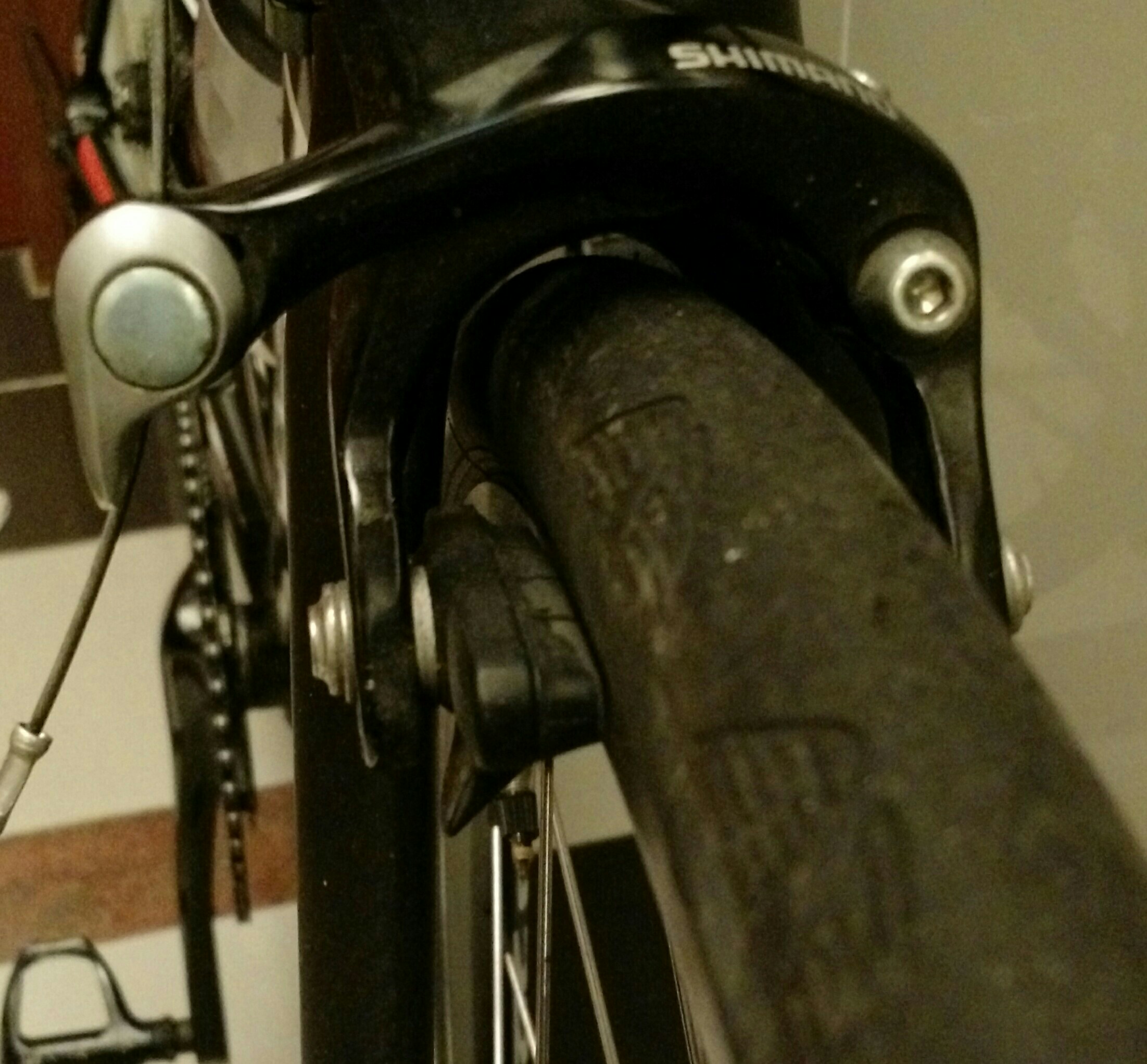 shimano Are my brakes too close to the rim? Bicycles Stack Exchange