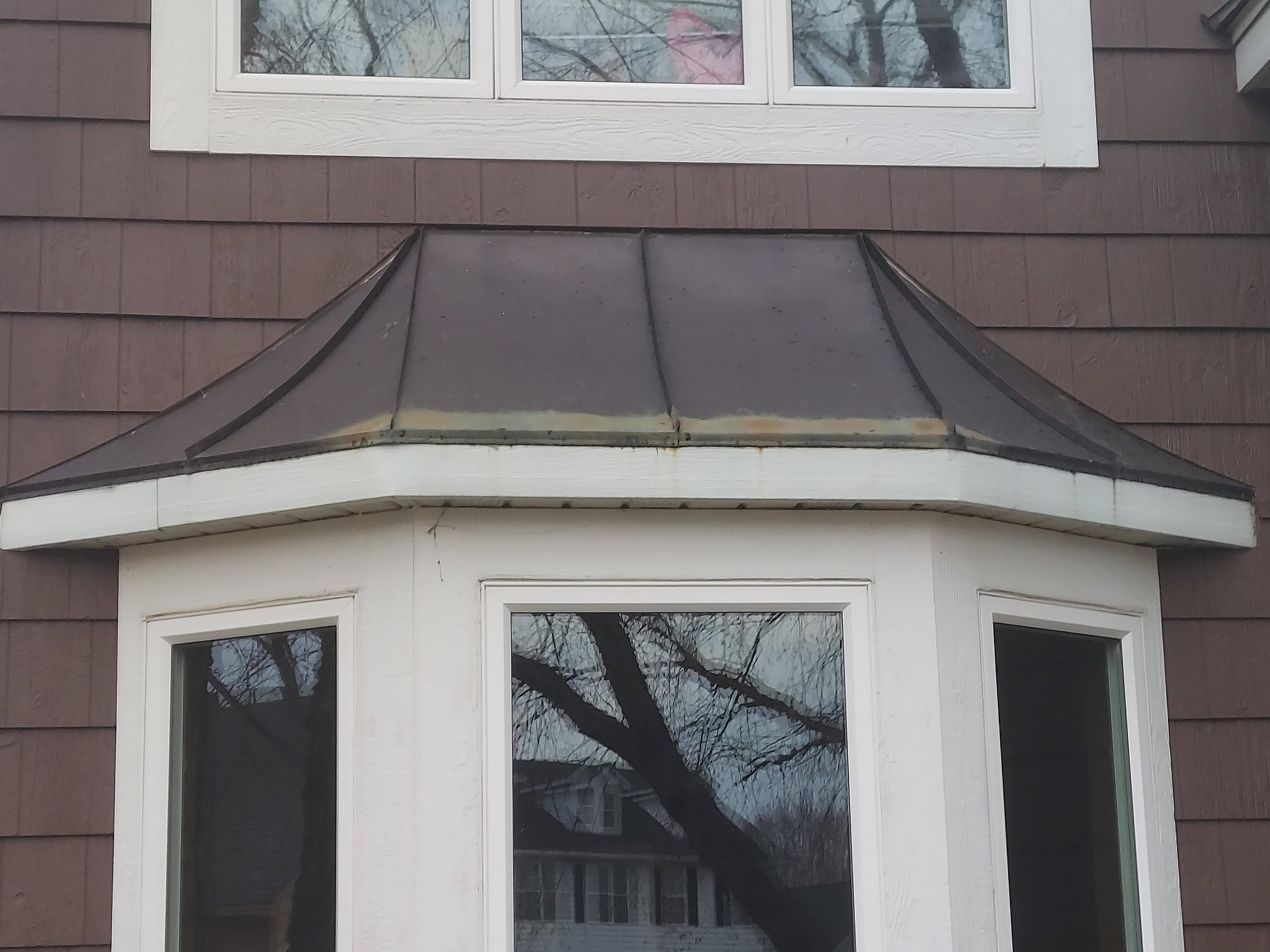 roofing How to restore copper hip roof Home Improvement Stack Exchange