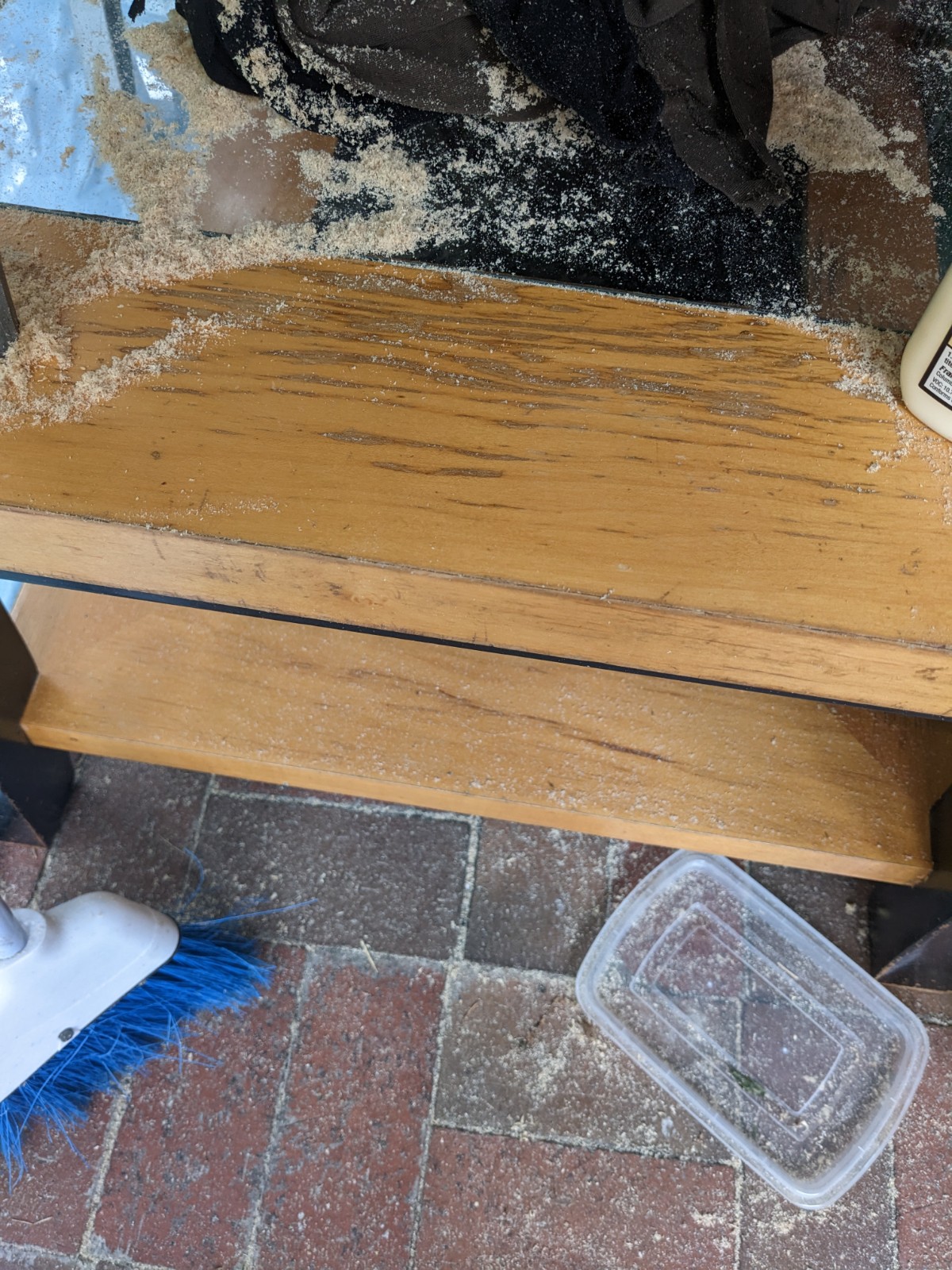 hardwood refinishing Can I use a belt sander to strip a coffee table