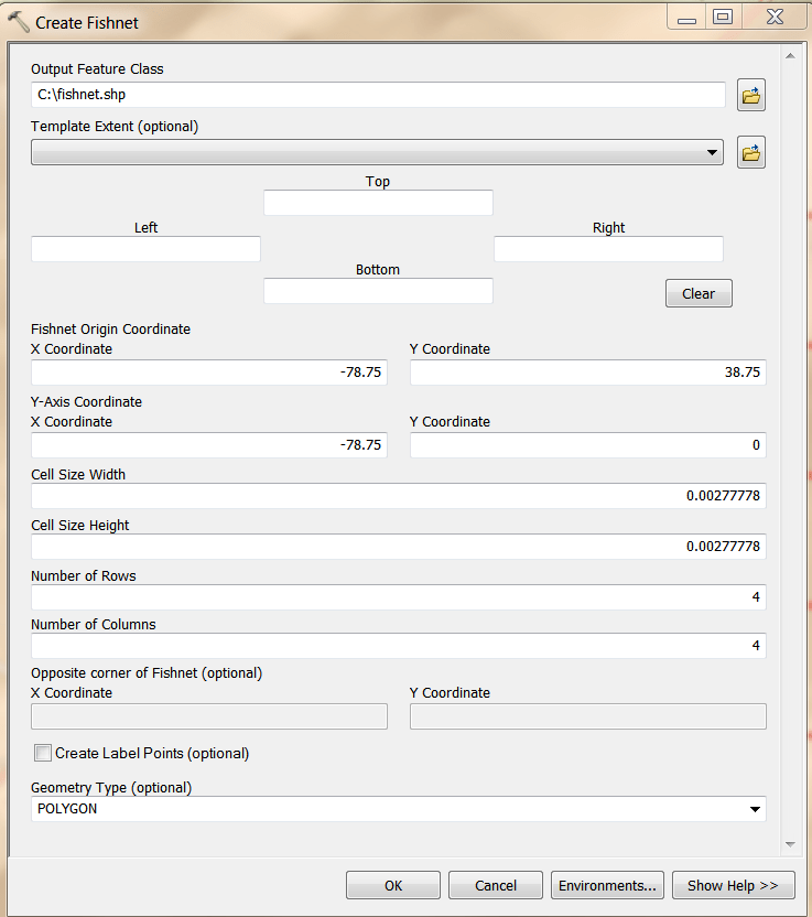 arcpy Create 10 second grid/graticule ArcMap Geographic Information