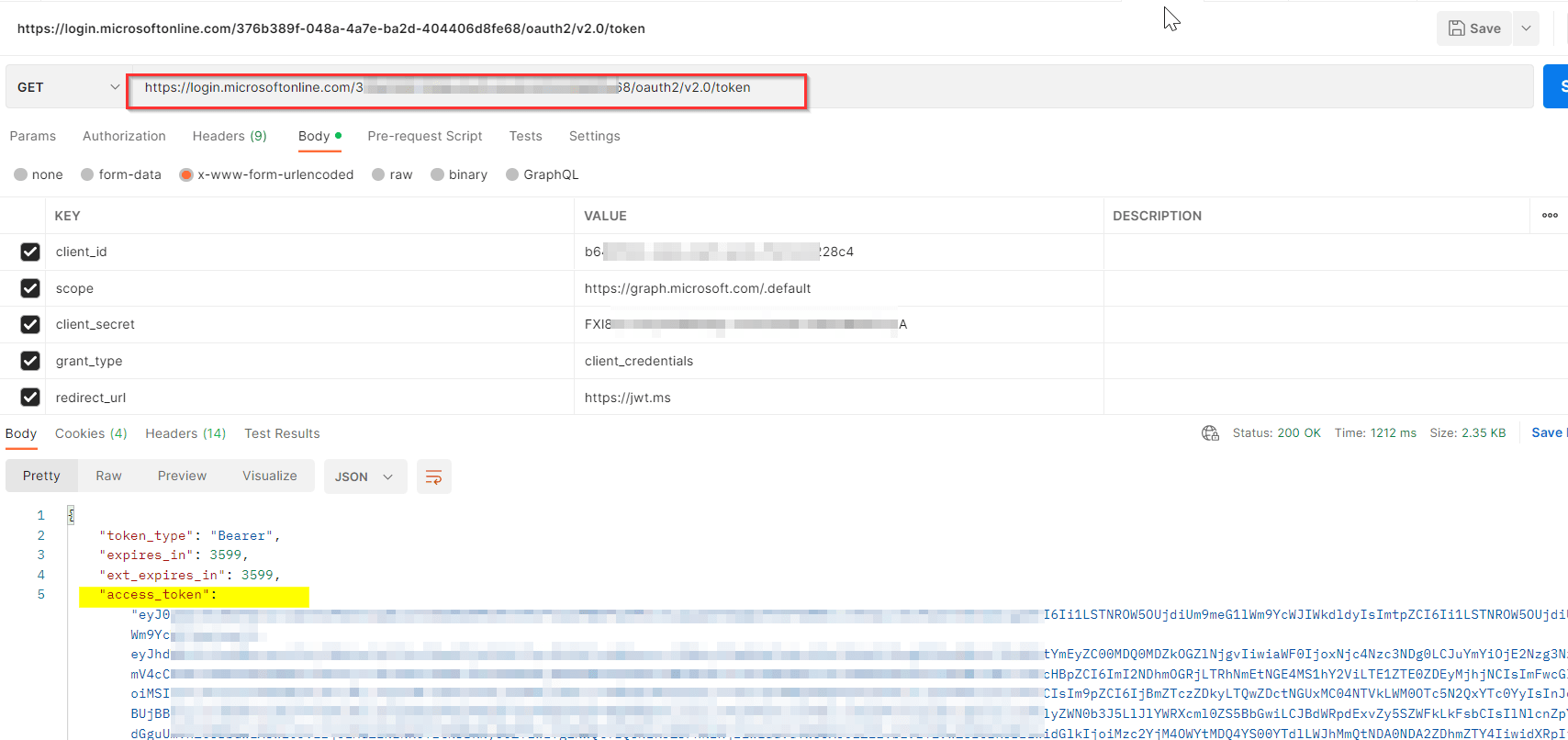 c Azure B2C returns FORBIDDEN (403) on health checks via Microsoft
