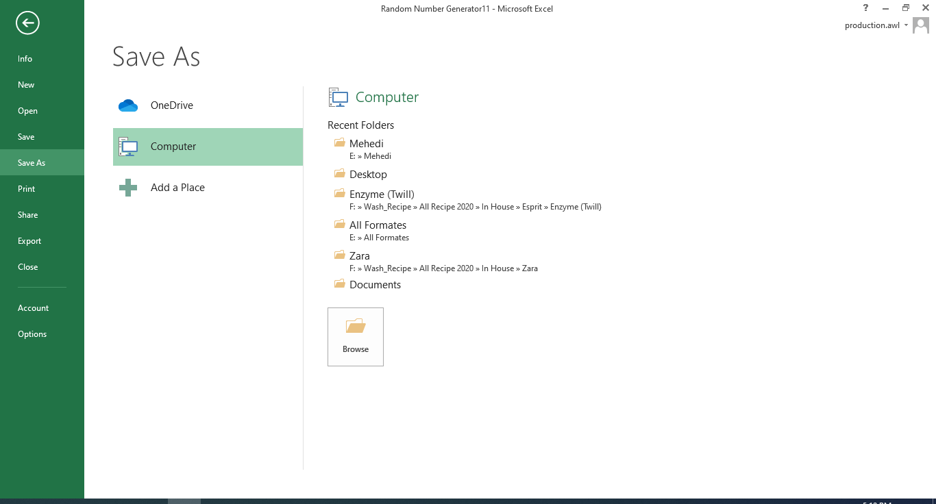 vba macro enabled excel sheet asks to save every time as new sheet