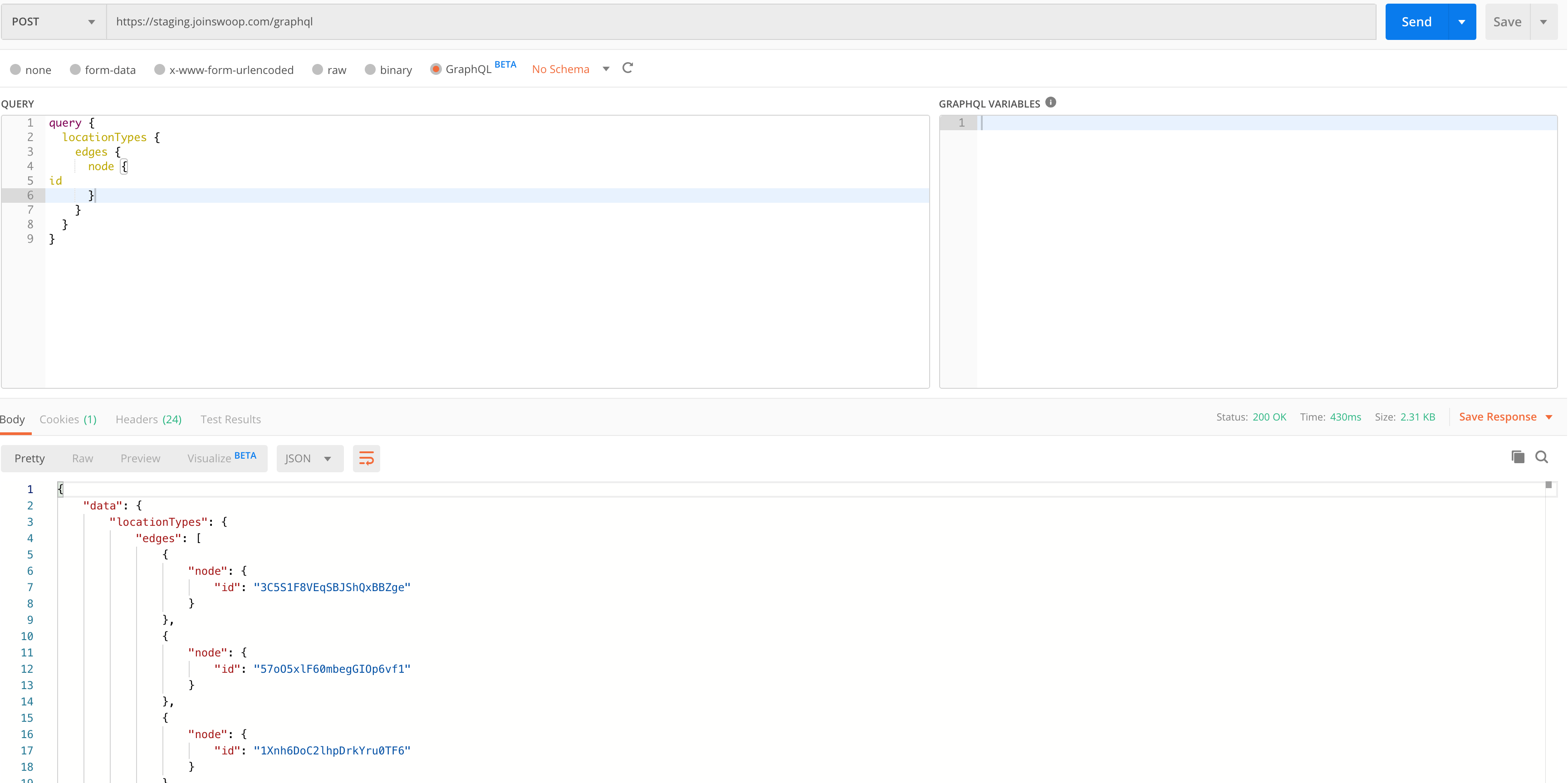 java GraphQL api consuming with spring boot Resttemplate resulting in
