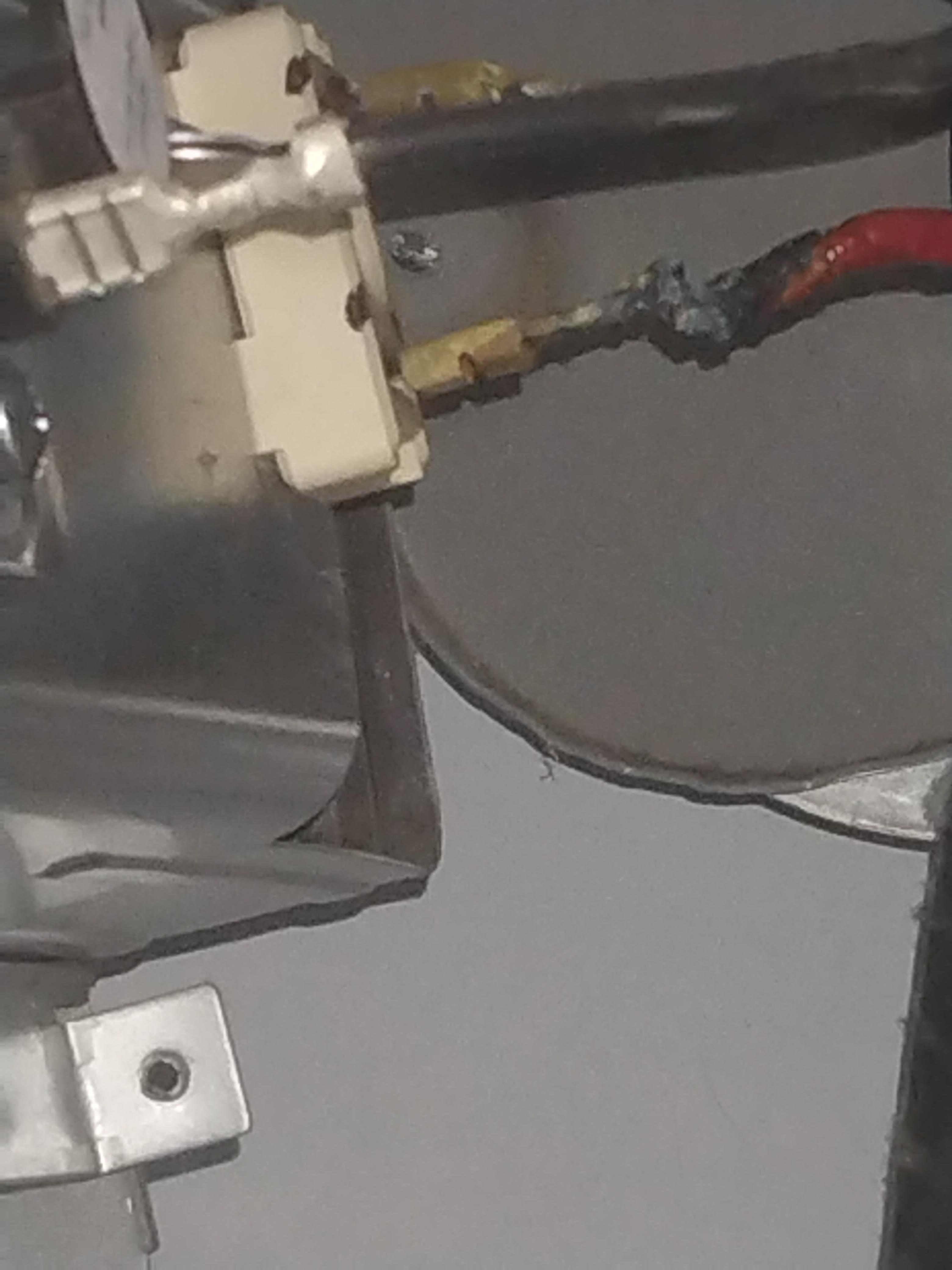 Melted dryer wire Home Improvement Stack Exchange