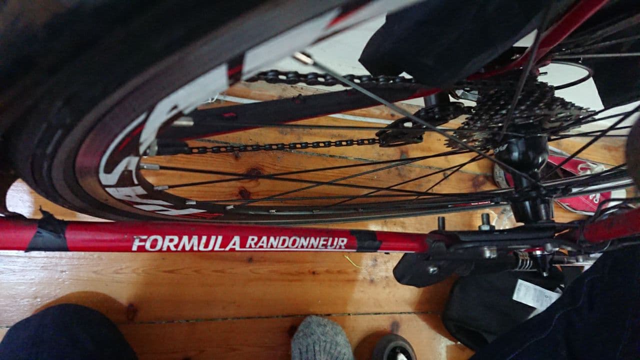 Rear wheel won't stay in position Bicycles