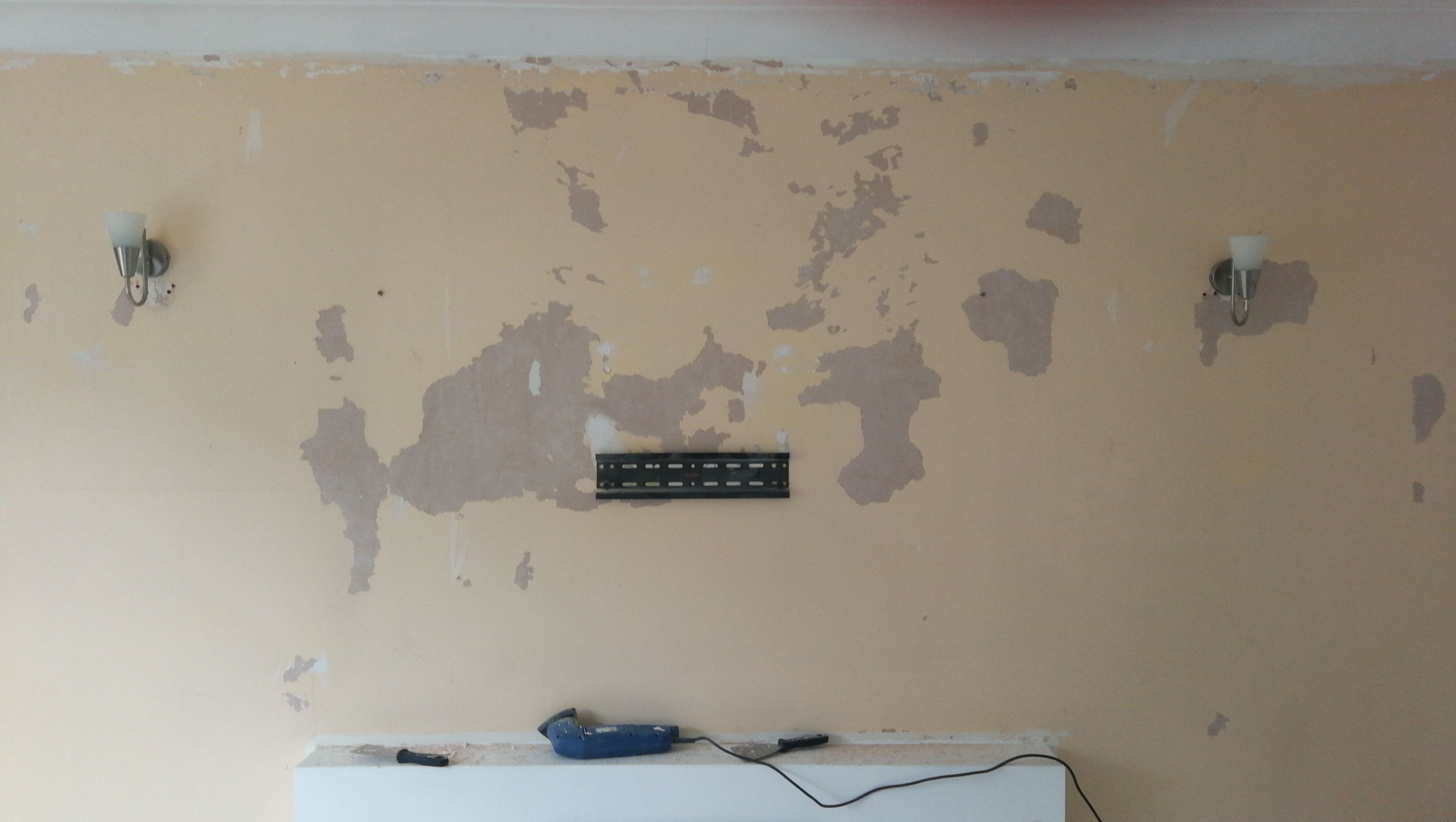 Preparing Plaster Walls For Painting After Wallpaper
