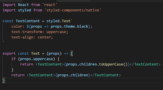 reactjs React Native Text Transform issue with Android
