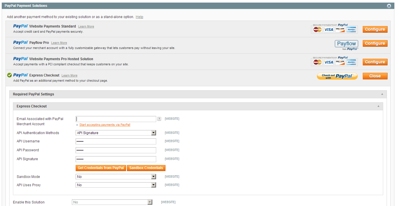 Magento Payment methods in admin panel gone missing Stack Overflow