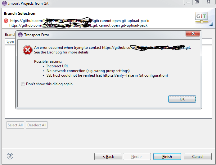 git Can't connect to Github private repo with eclipse Stack Overflow