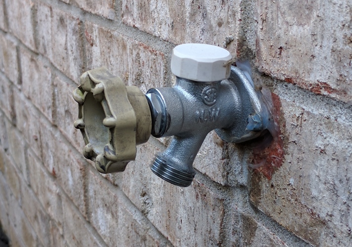 plumbing Does a hose spigot with lower water pressure than my others