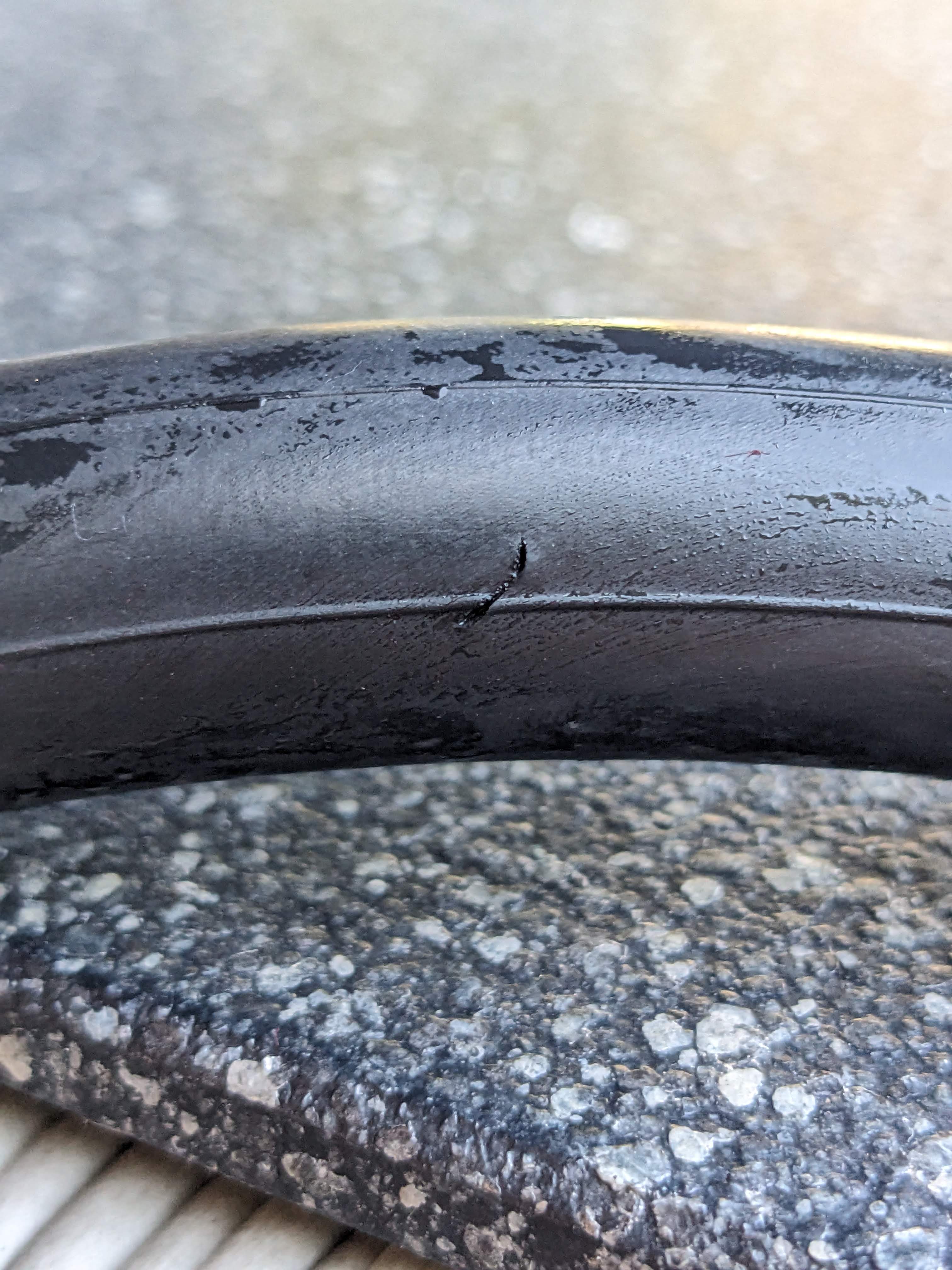 tire Is it generally safe to ride on with a puncture like this