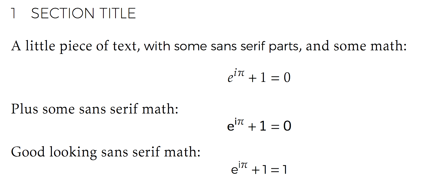 Montserrat as math sans serif font? TeX LaTeX Stack Exchange