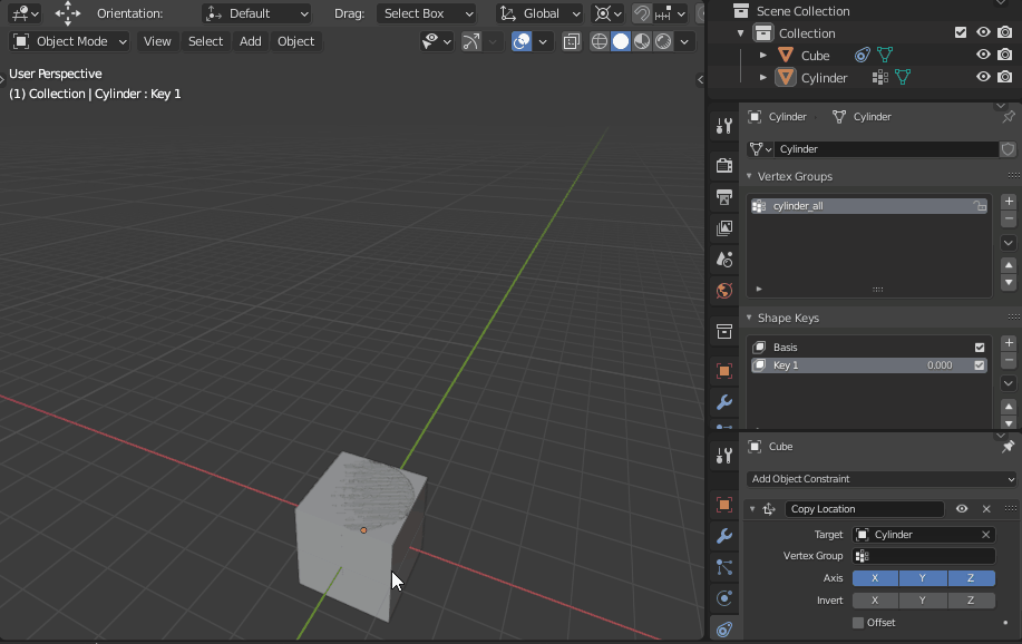 mesh Copy location constraint not copying exact location from vertex