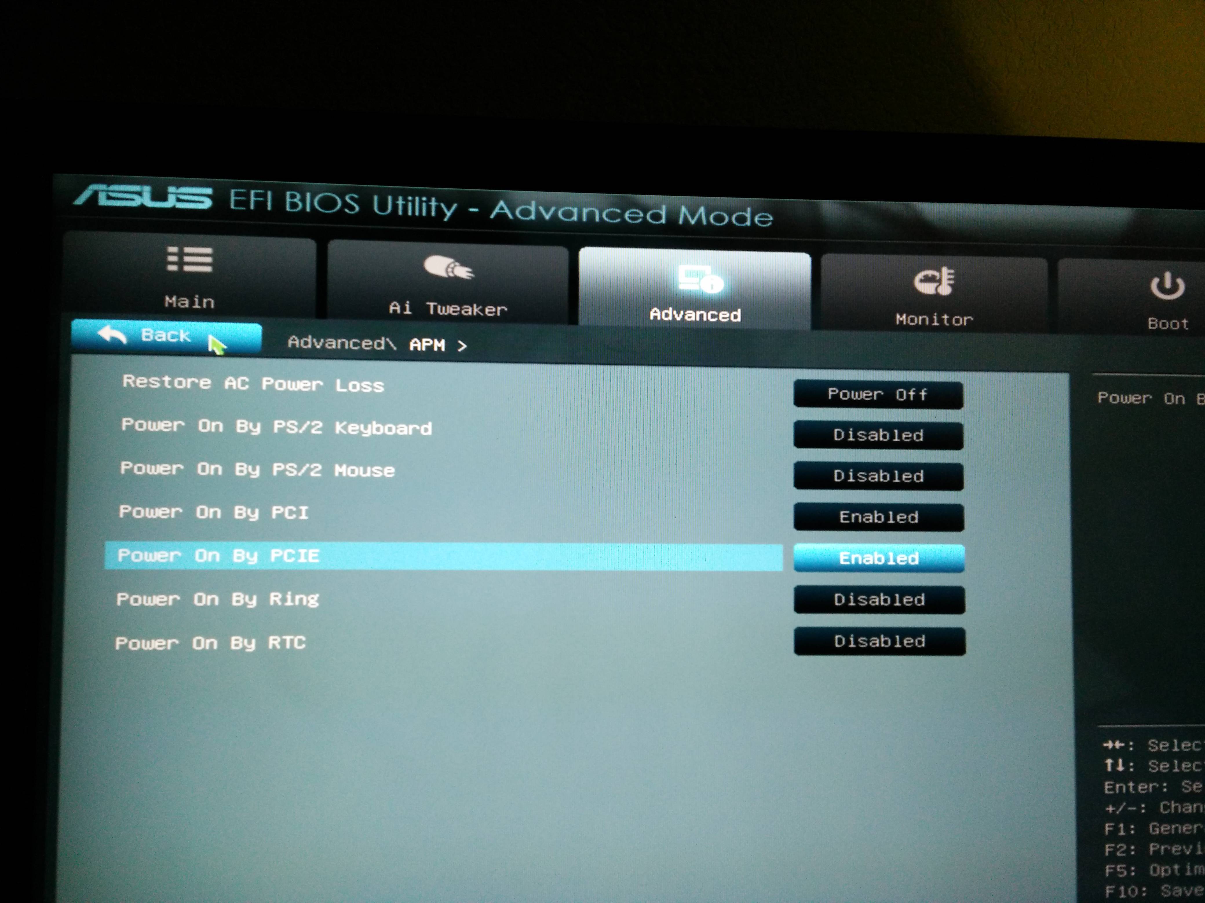 motherboard ASUS Sabertooth P67 WOL Super User