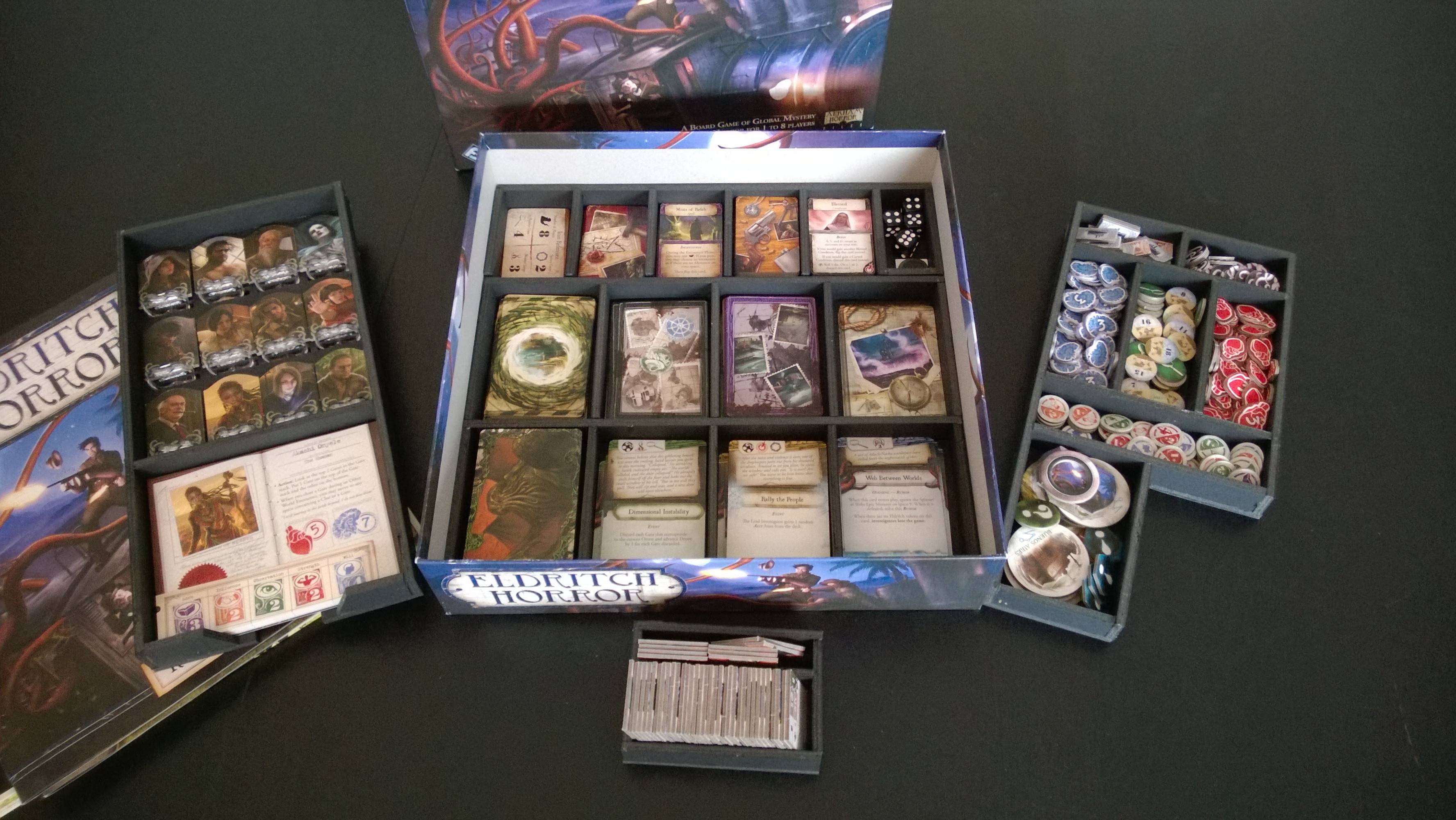 Storage for Eldritch Horror Board & Card Games Stack Exchange