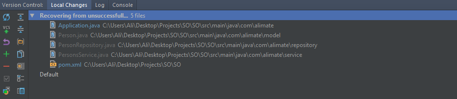 What is changelist in Git/IntelliJ and how to get rid of it? Stack