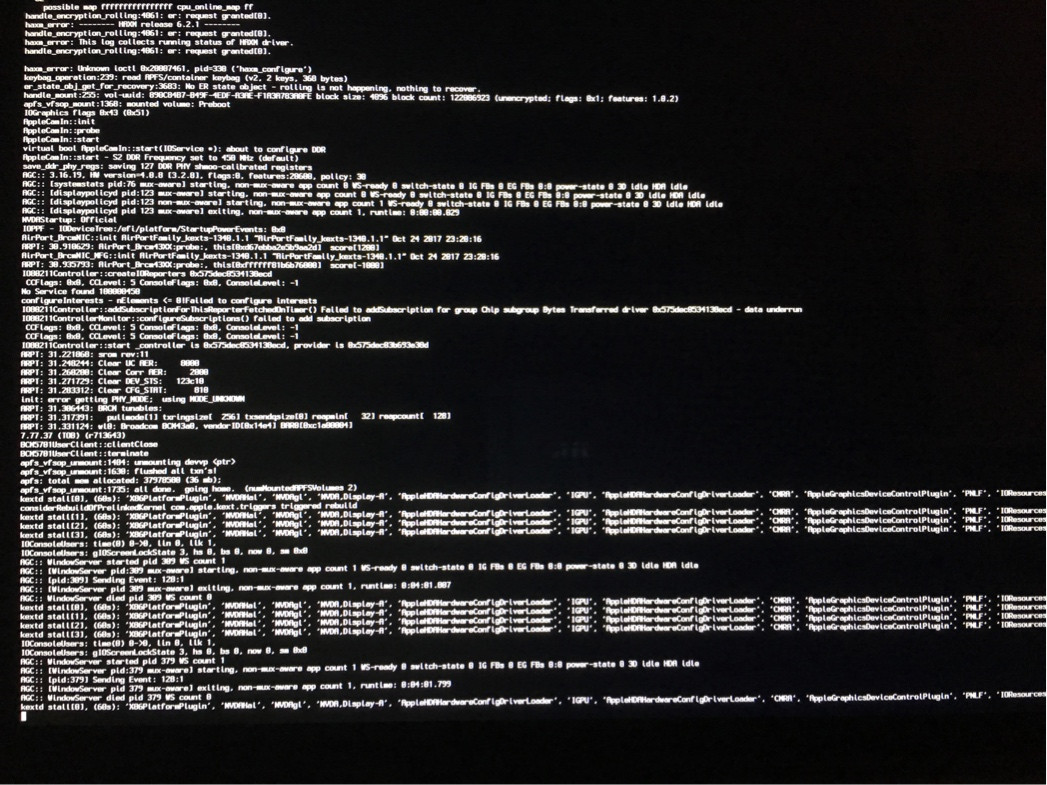 Macos Windowserver Died On Login After Updating Macbook Pro To