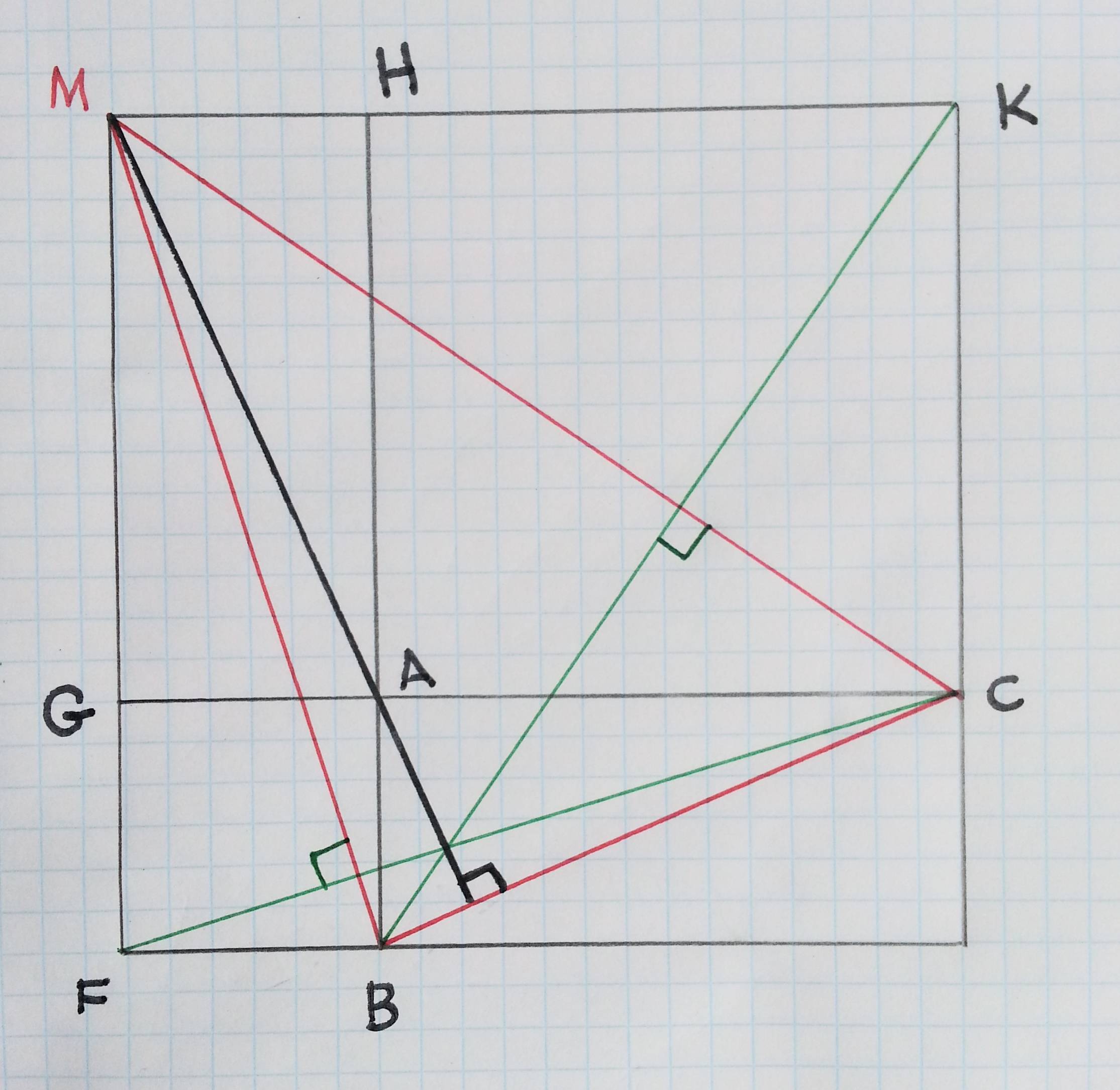 geometry A Fact I Observed While Looking at the Proof of Pythagorean
