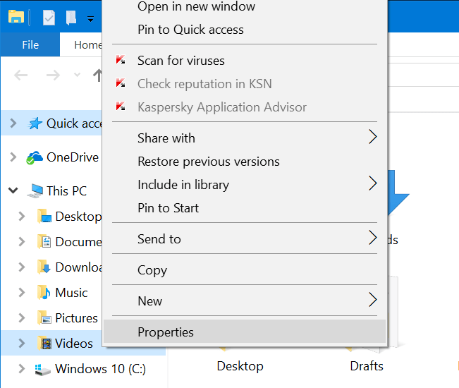 windows 10 Change save location of clips by GameBar in win 10 Super