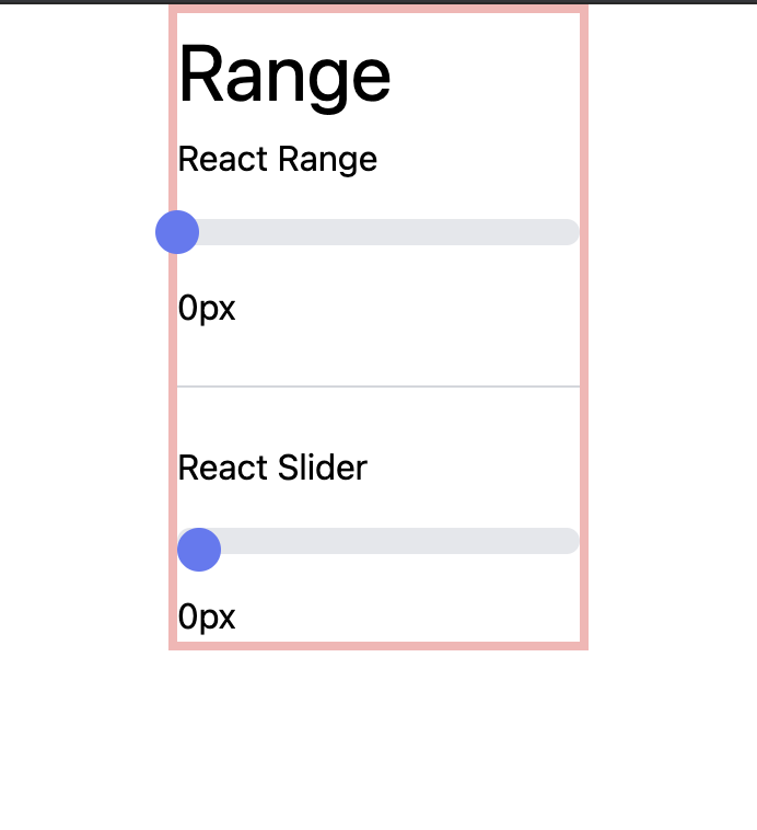 javascript Align Thumb of React Range Slider so it doesn't go outside