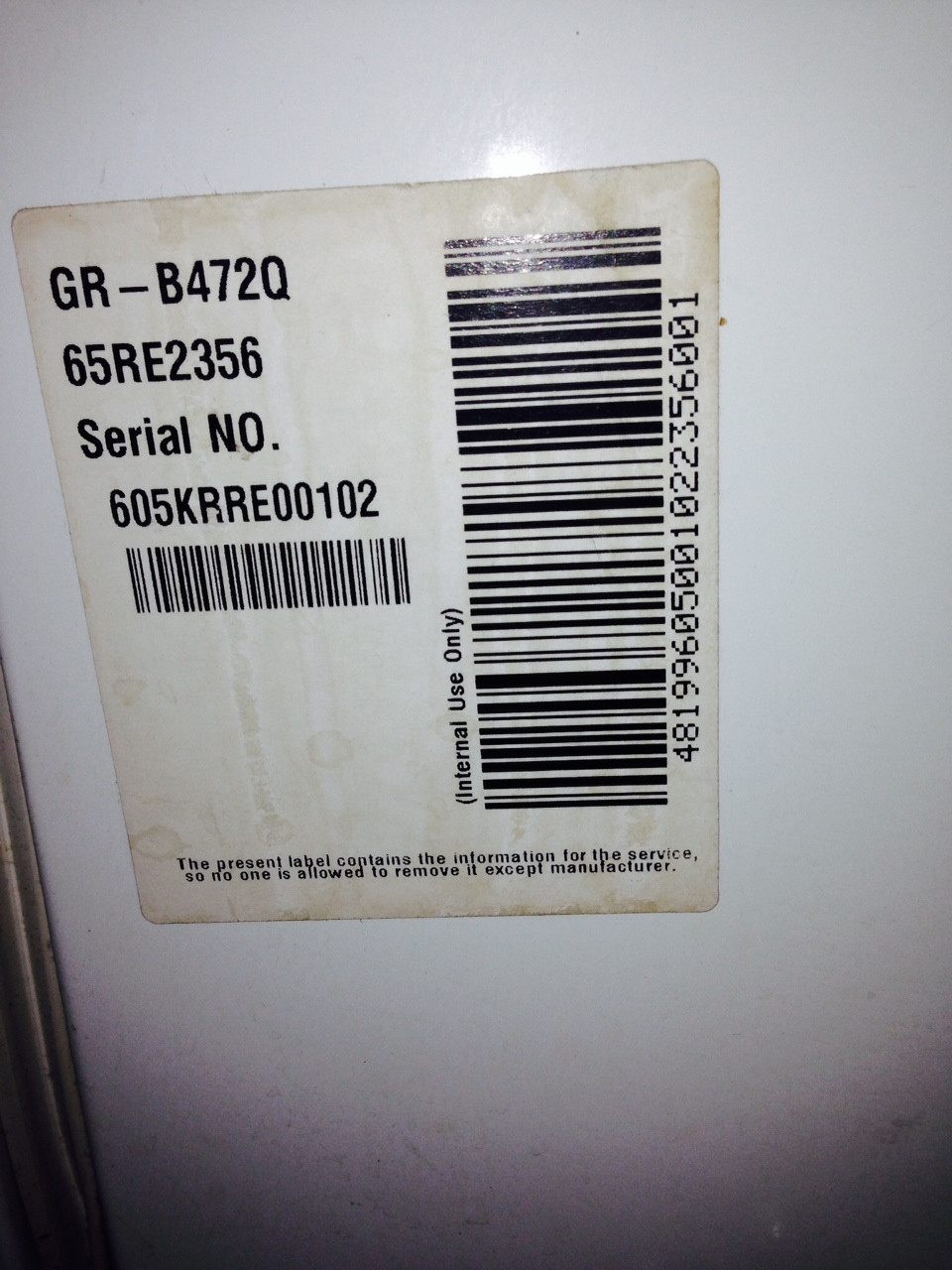 electrical What is the power consumption of my LG refrigerator