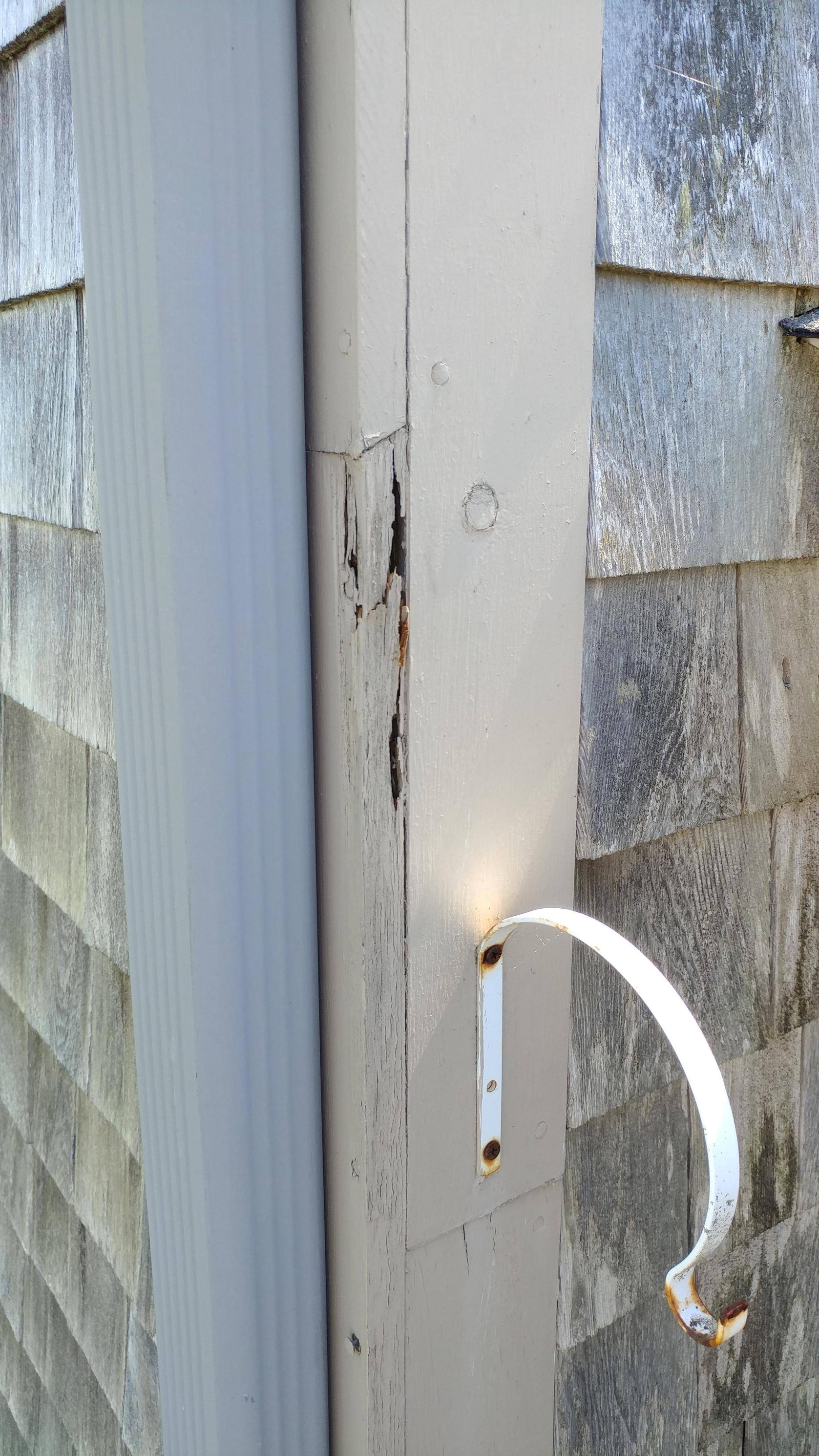 Why is all this exterior trim rotting and how do I fix it? Home