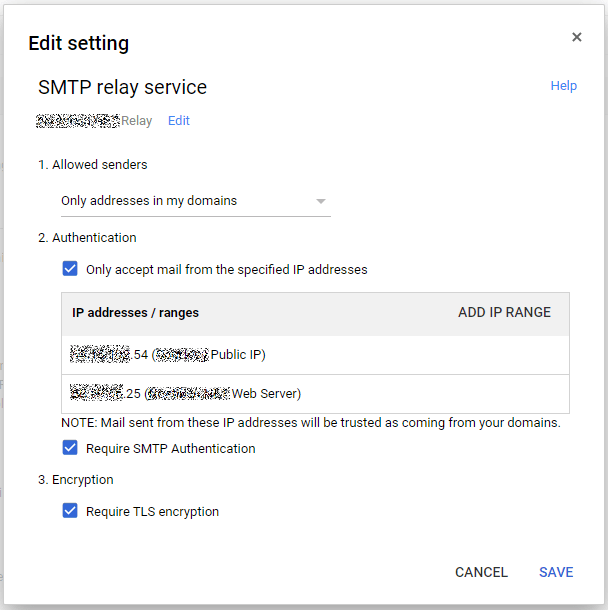Gmail Smtp Relay Settings Set A Gmail Smtp Notification