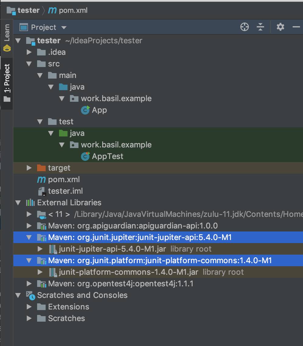 java Tests run under JUnit 4 but not JUnit 5 — Compiles clean, but 0