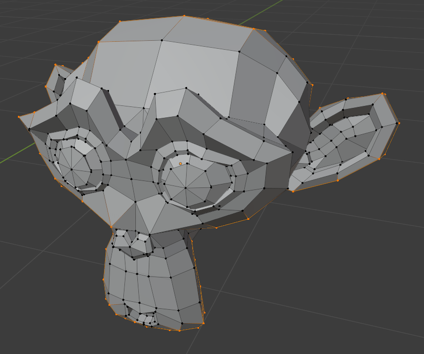 python How to get the boundary vertices of a mesh under a special
